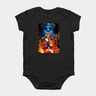 Sadist with Fire Baby Bodysuit